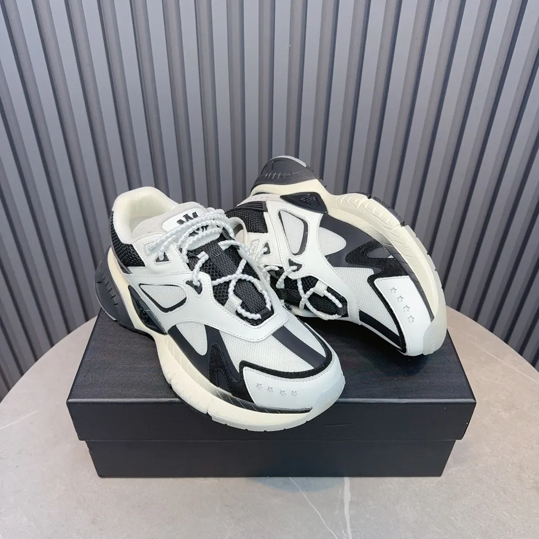 Men's shoes💰740💰 AMIRI AMIRI trendy brand hot sale🔥 Available all year round✅Couples💑 Official website synchronized Imported fabrics 1⃣️ratio 1⃣️Re-engraved, original factory special original sole, 35-45 (38.45. Non-refundable)